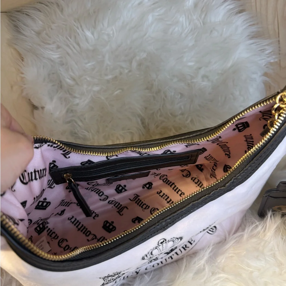 Juicy Couture 🐾 Classic Scottie Dog Shoulder Bag + Lollipop Charm + Card Holder - Picture 7 of 8